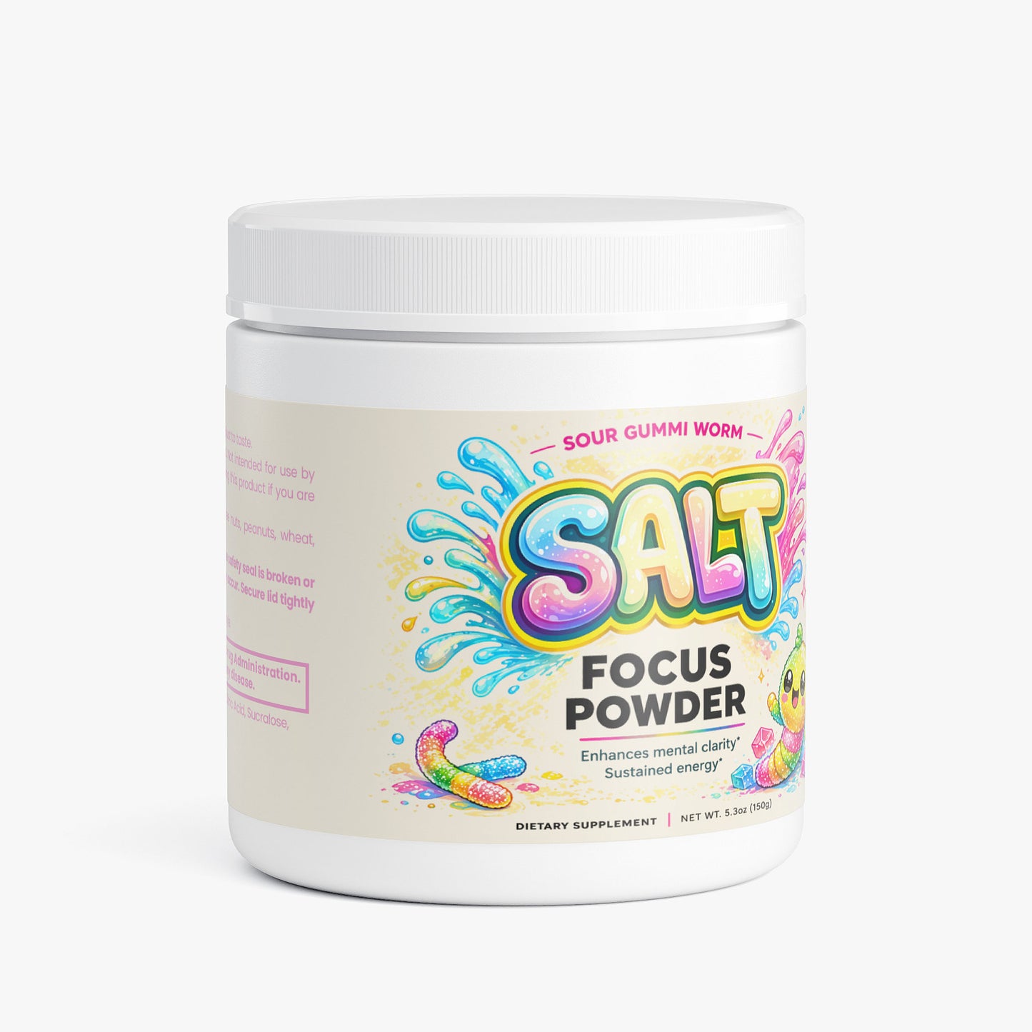 Focus Powder (Sour Gummi Worm)
